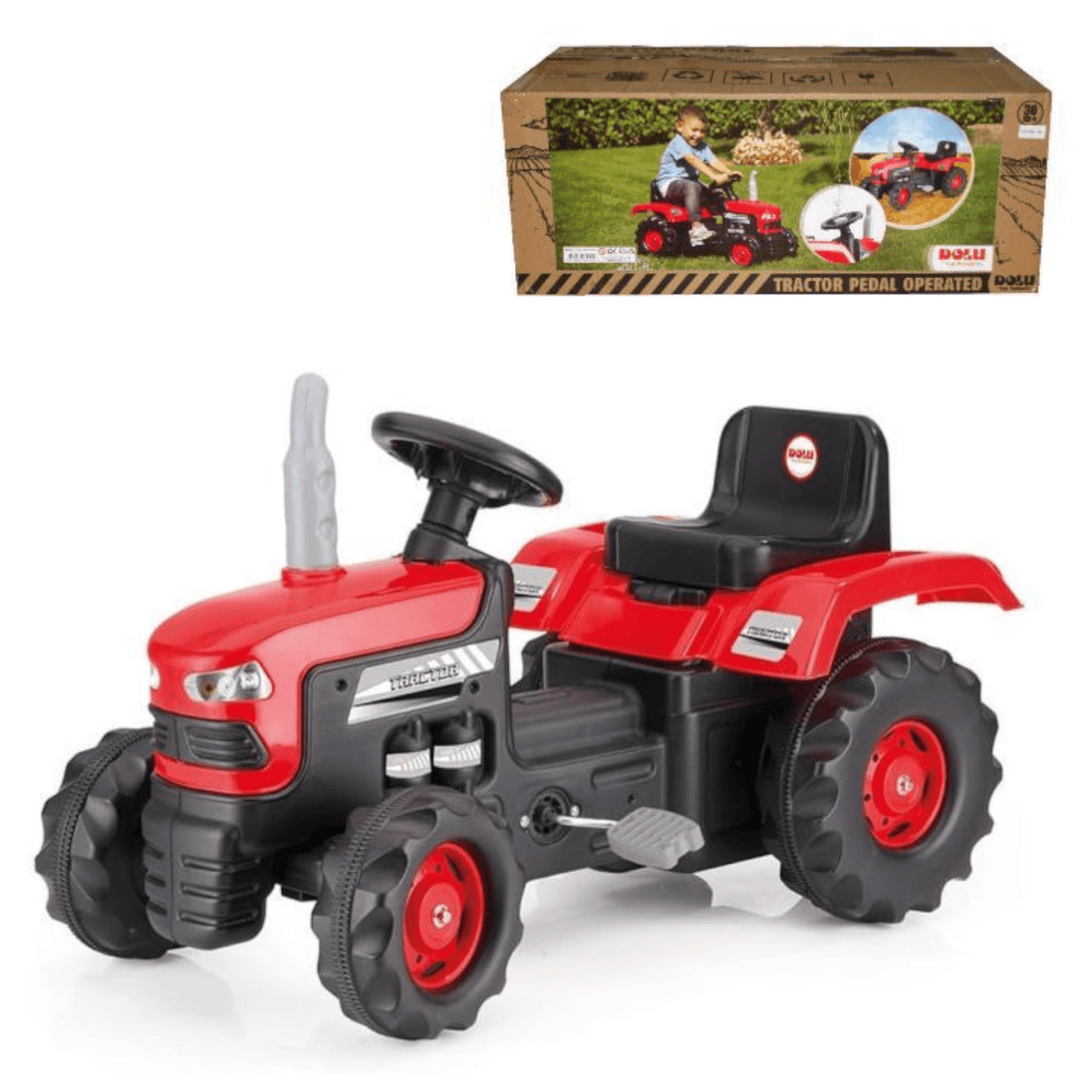 Traktor na pedale "Dolu" - Zoro