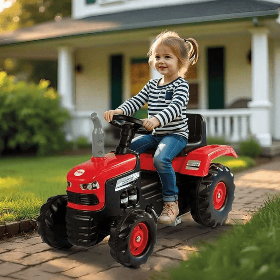 Traktor na pedale "Dolu" - Zoro