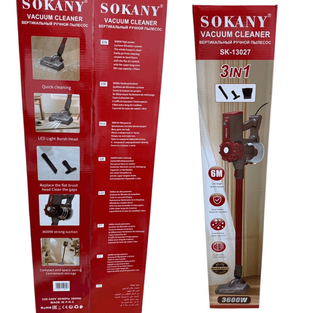 Ultra 3u1 Štapni Usisivač "SK - 13027" - Zoro