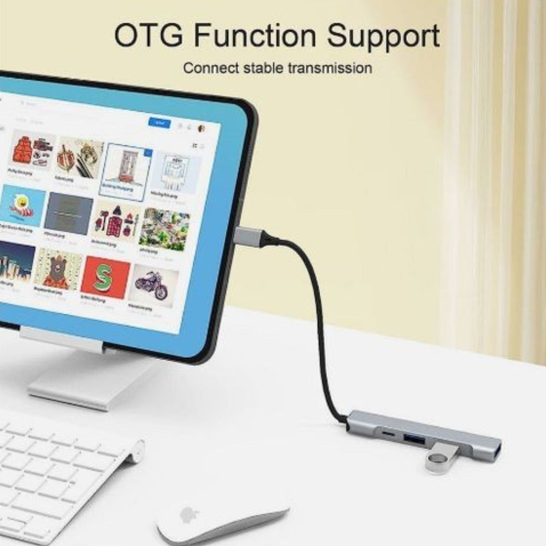USB OTG Hub 4u1 - Zoro