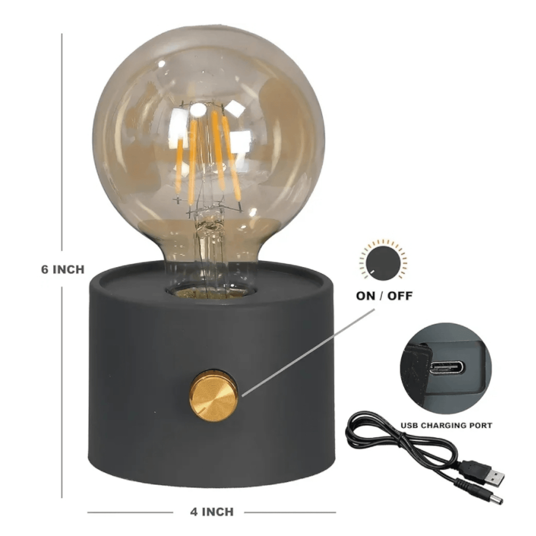 USB Punjiva Lampa "JF - 008" - Zoro