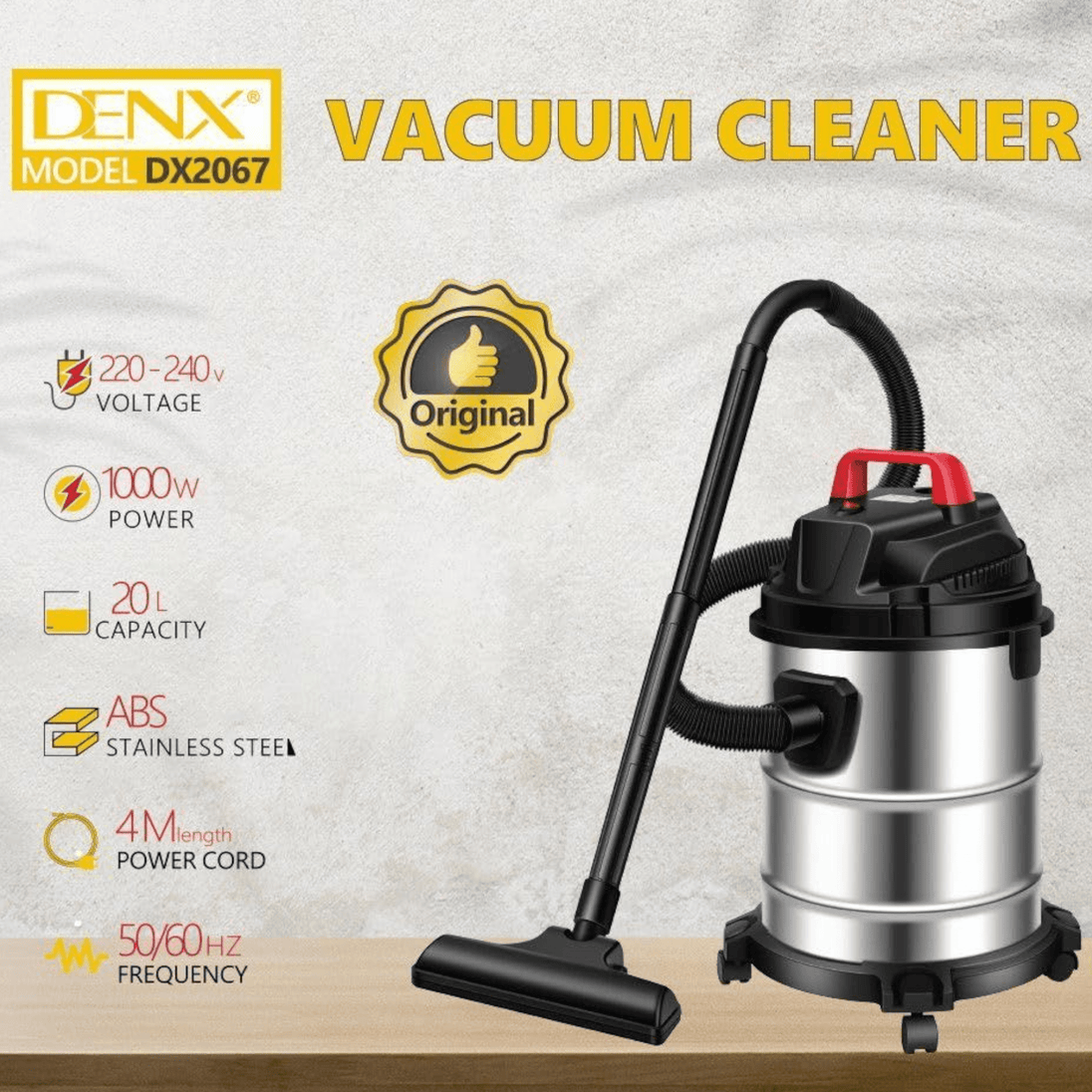 Usisivač za Mokro i Suho "DX2067" - Zoro