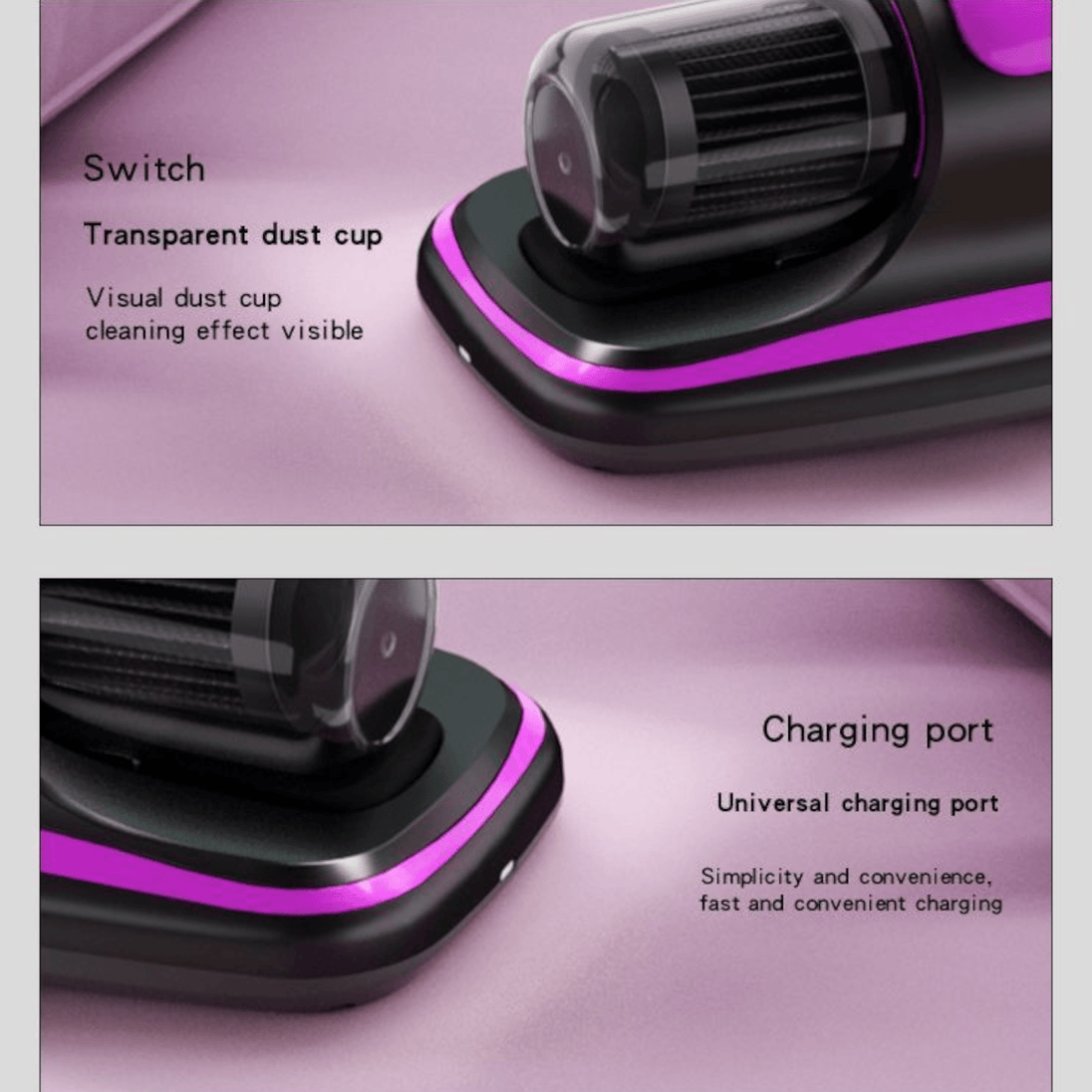 Usisivač za Uklanjanje Grinja, Prašine i Bakterija - Zoro