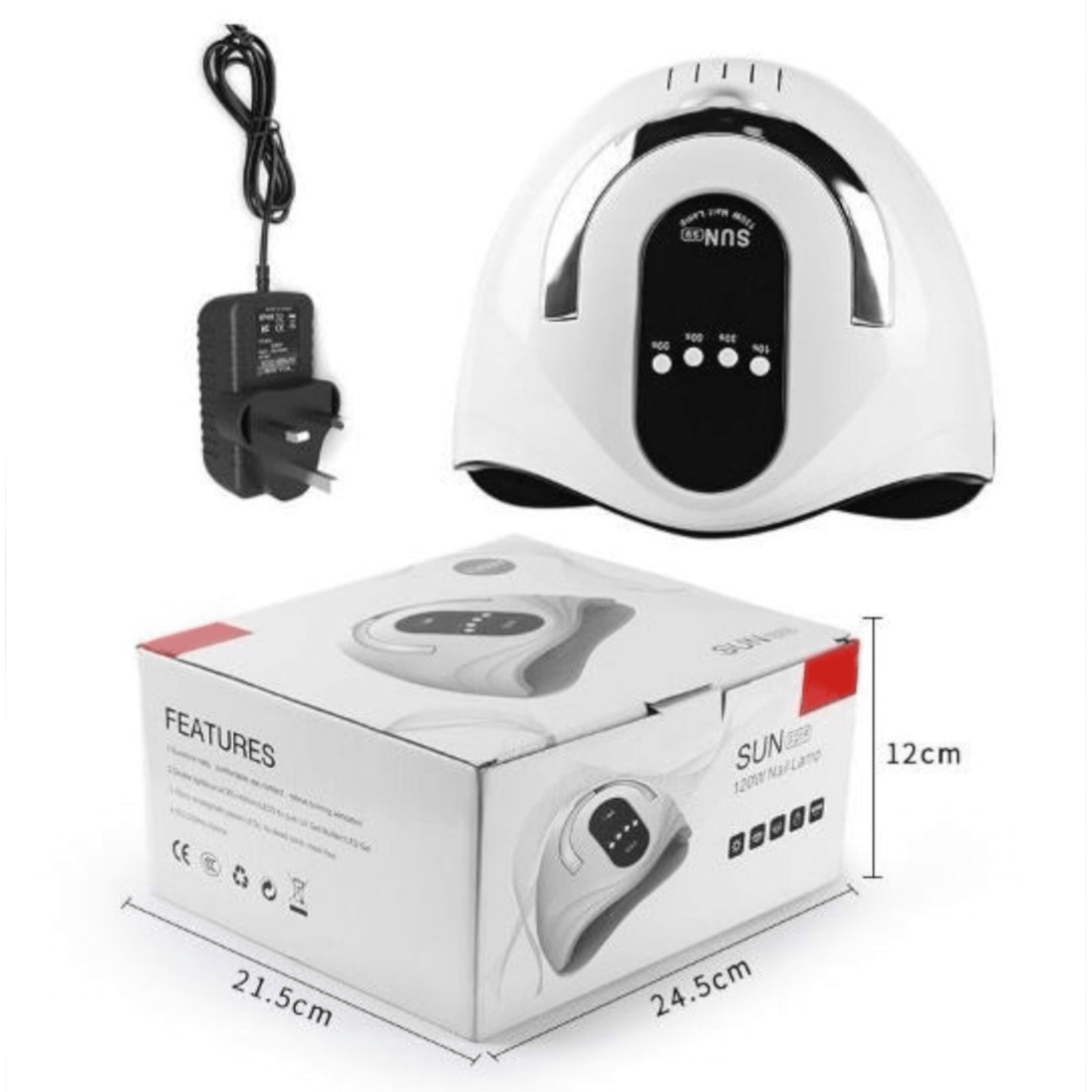 UV/LED Lampa za nokte SUN S9 (120W) - Zoro
