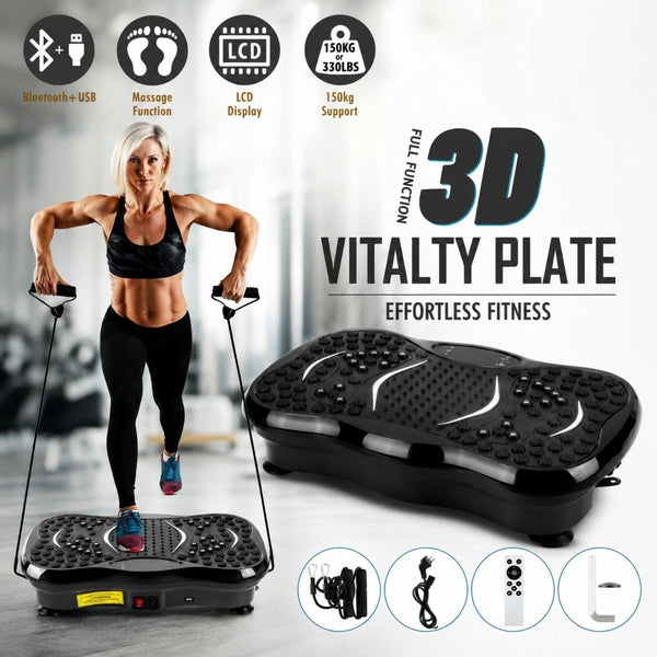 Vibrirajuća Fitness Ploča sa Bluetooth Zvučnikom - Zoro