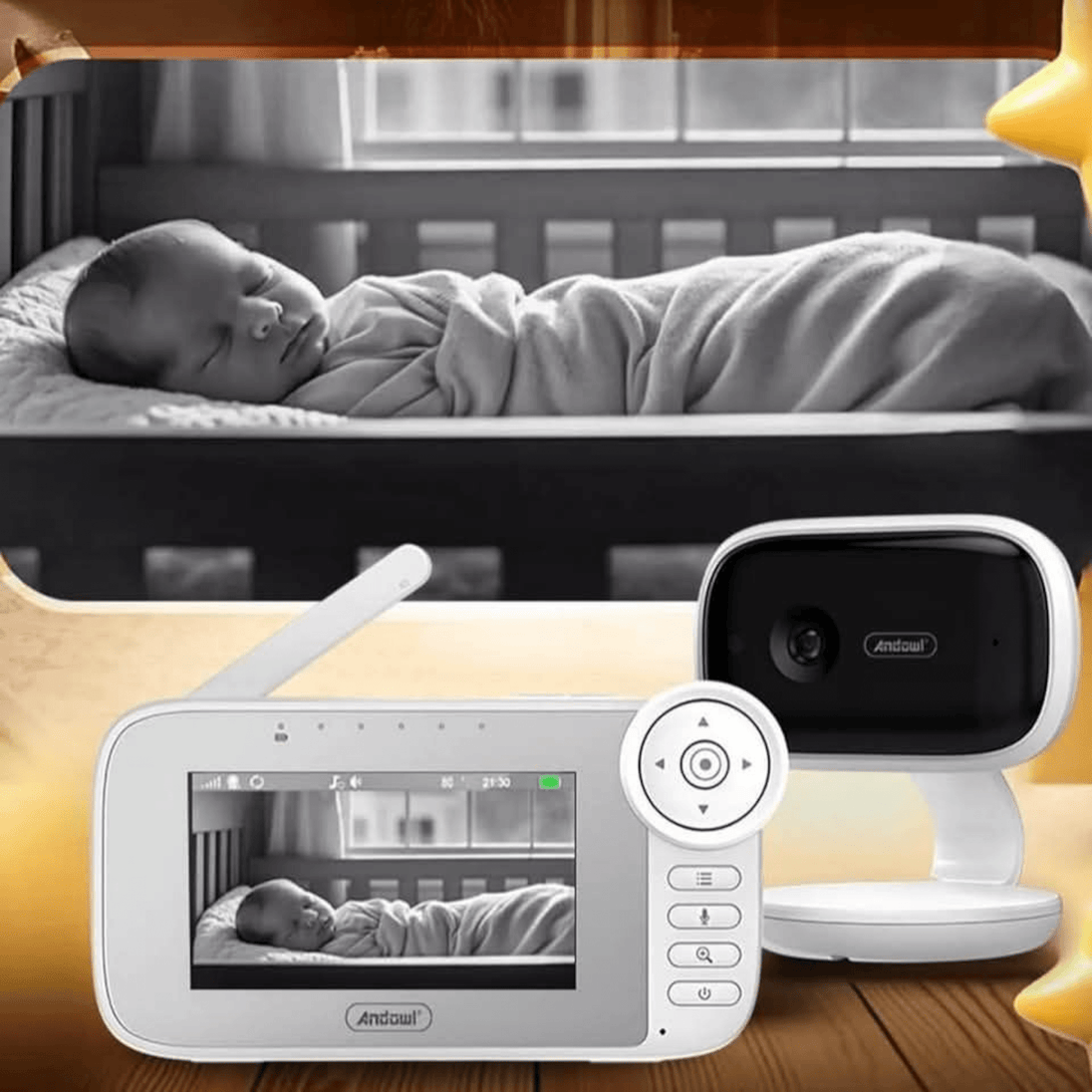Video Baby Monitor "Andowl Q - A009" - Zoro