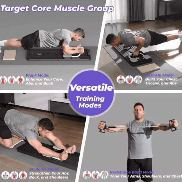 Višenamjenska sklopiva fitness daska 4u1 - Zoro