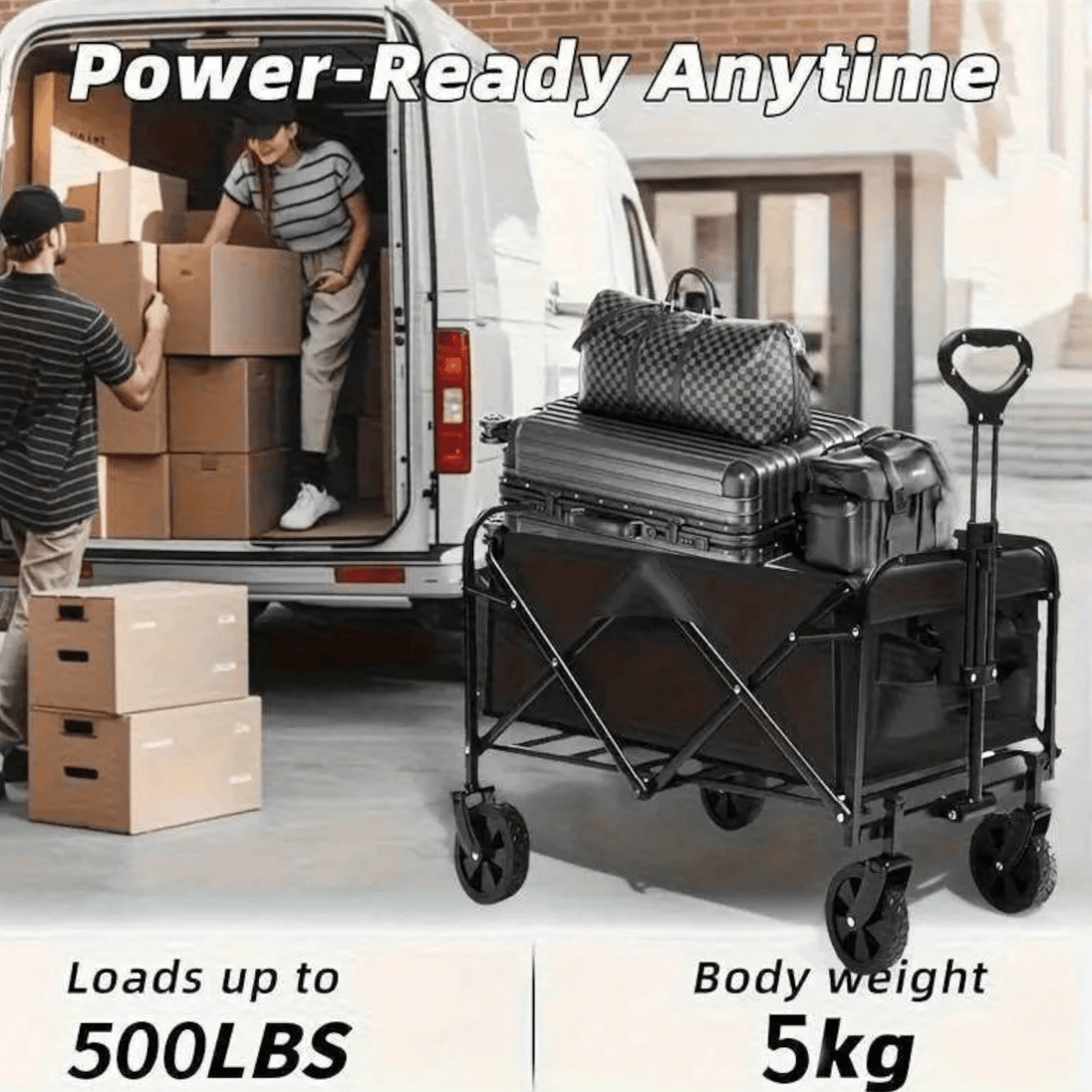 Višenamjenska sklopiva kolica za transport - Zoro