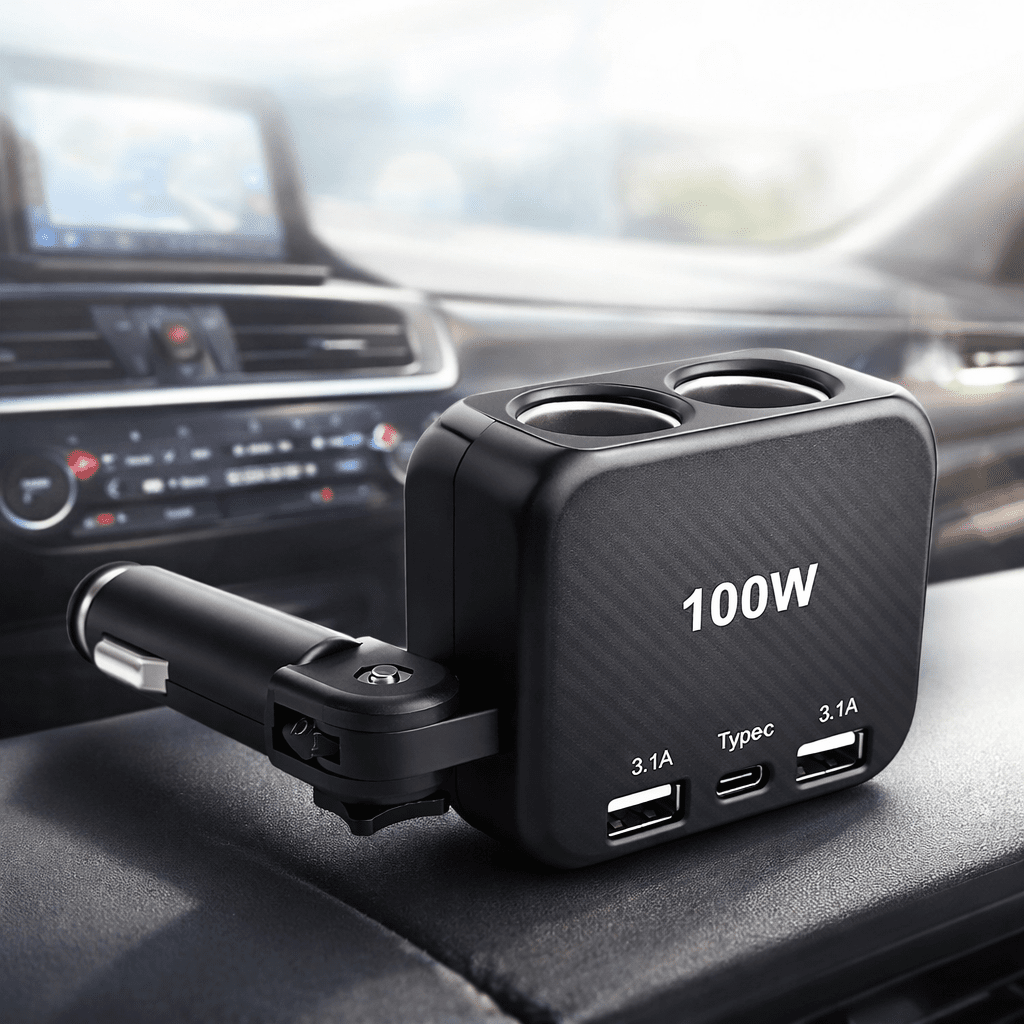 Višenamjenski punjač za auto 100W - Zoro