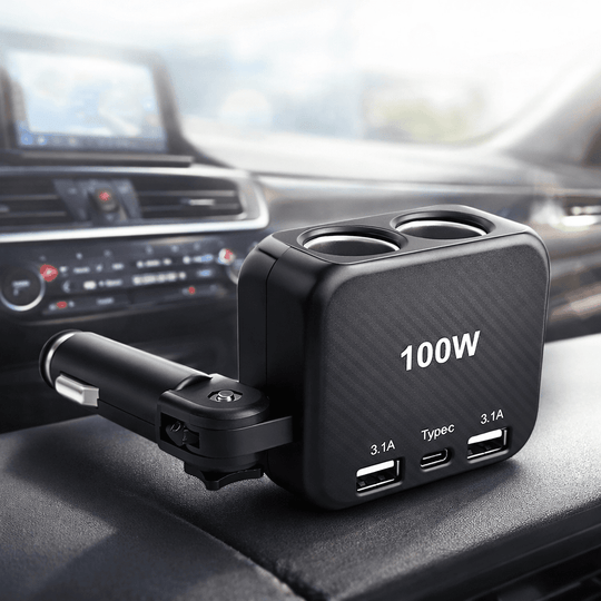 Višenamjenski punjač za auto 100W - Zoro