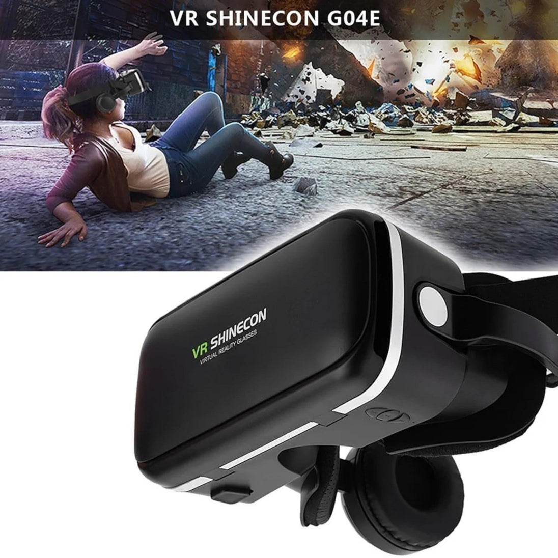 VR Naočale za Virtualnu Stvarnost sa Slušalicama - Zoro