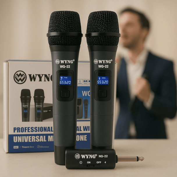 "WG - 22" set od Dva Bežična Mikrofona - Zoro