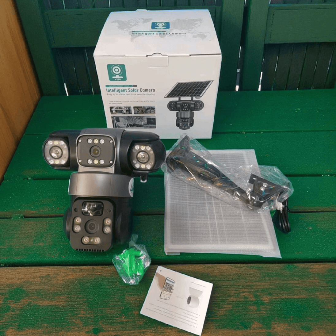 WIFI Pametna Solarna Kamera "V380" - Zoro