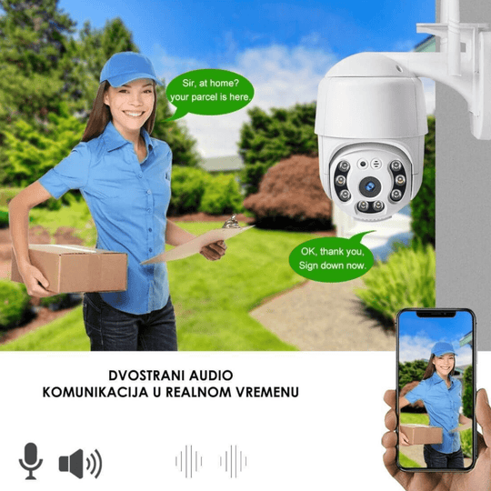 WIFI Rotirajuća PTZ Sigurnosna IP Kamera - Zoro