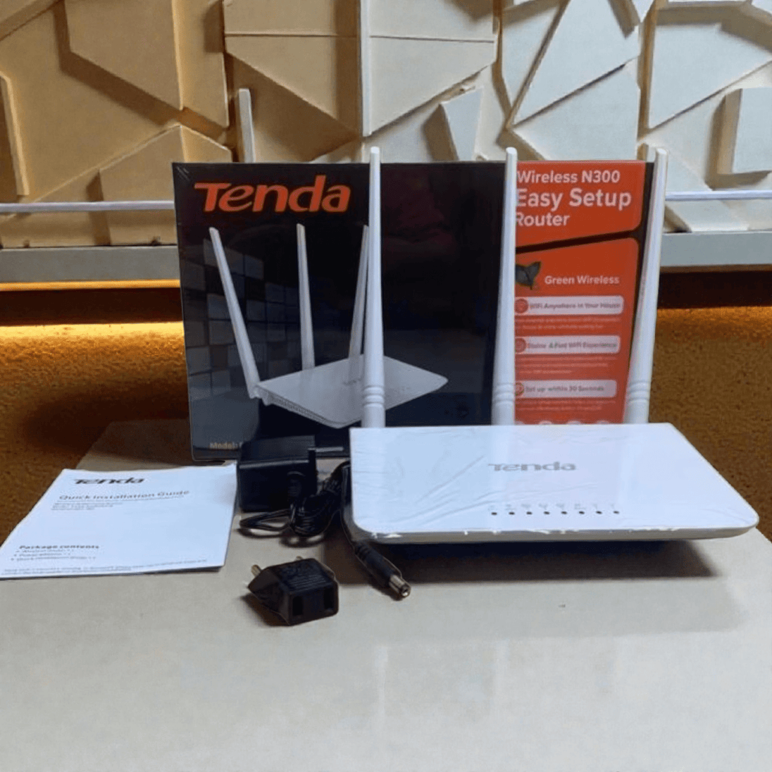 Wireless Router Tenda 300Mbps F3/200m2 - Zoro