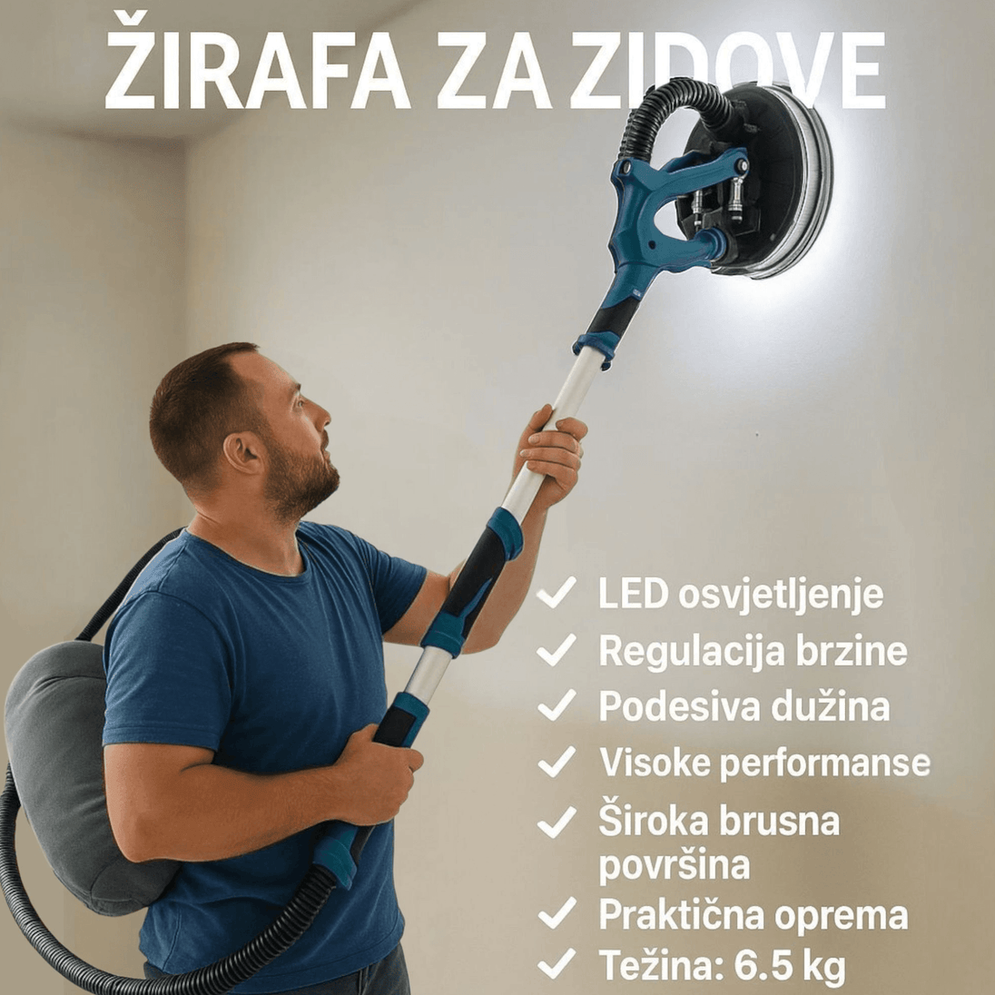 Žirafa za brušenje zidova - Zoro