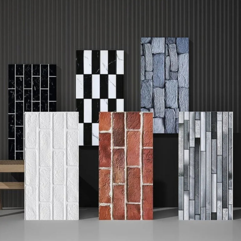 3D samoljepljive zidne naljepnice 60x60 cm