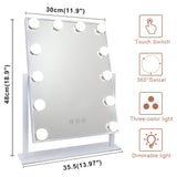 LED Ogledalo s 12 Sijalica - Zoro