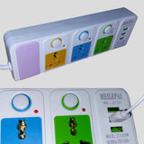 Pametni Produžni Kabel s Dodatnim USB Priključcima - Zoro